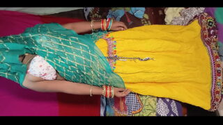 wwxxx – Rajasthani Bhabhi had a lot of fun after taking off her lehenga from her brother-in-law, full 4K video